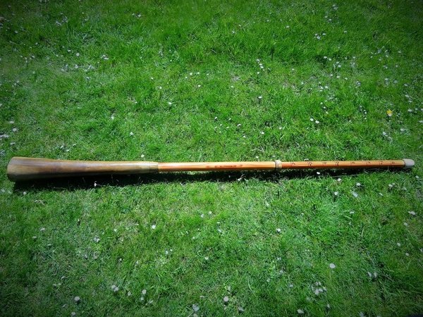 Holz Kunststoff Slide Reise Travel Didgeridoo mit Tasche