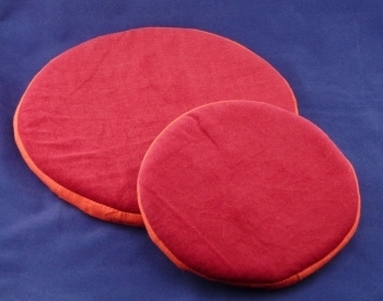 Klangschalen Kissen rot 15 cm